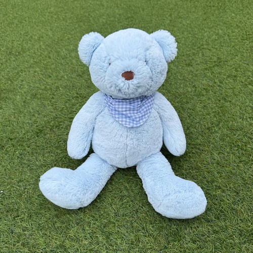 Mothercare blue teddy bear - mothercare,