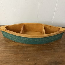 Vintage Wooden Canoe Wall