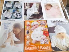 Baby Crochet Patterns, Peter Pan, Sirdar, Twilleys of Stamford. 3ply, 4ply & DK