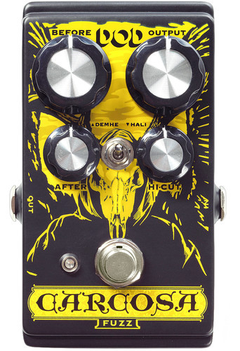 Dod carcosa fuzz effects pedal - fuzz,