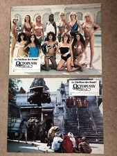 8 James Bond Octopussy French Lobby Cards In Envelope
