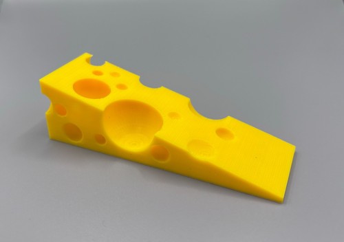 Printed cheese style door - cheese,