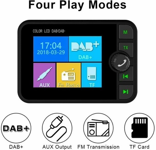 Dab digital radio - dab+, adapter