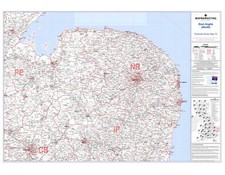 Postcode Sector Map 15 East