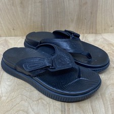 Kuailu PU Leather Flip Flops
