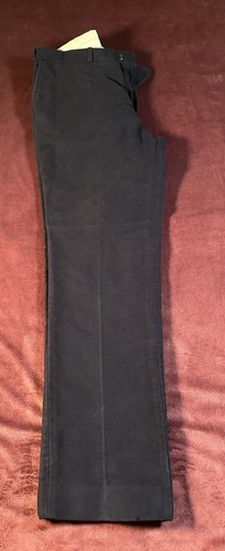 Moleskin navy trousers - navy,