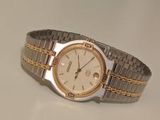1991 Gucci 9000M - 18k Yellow Gold & Stainless Steel - Box & Papers