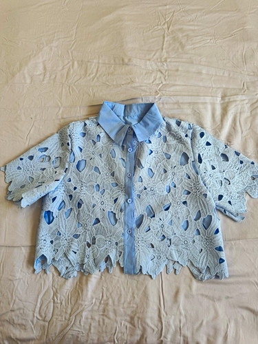 Women light blue floral - light,