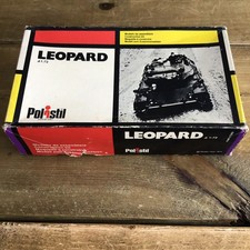 VINTAGE 1974 POLISTIL LEOPARD TANK  MILITARY  ARMY 1:72 PVC MODEL KIT SEALED BAG