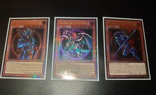Black Luster Soldier + Chaos Emperor Dragon + Dark Magician Of Chaos QCR Set