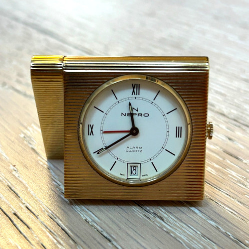 Vintage nepro travel alarm - nepro,
