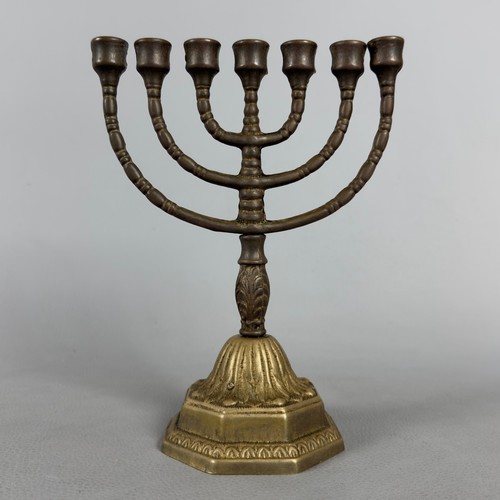 Bronze menorah branch - bronze, 7