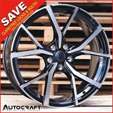 19" ESTORIL BP Style ALLOY WHEELS X4 - TYRES Fits : VW GOLF / CADDY