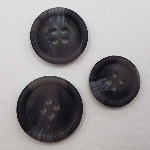 Dark grey buttons - buttons, 2cm