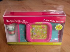 American Girl Petite Party Settings Accessory Set -Boxed -  NEW