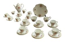 VINTAGE L & R LONDON BONE CHINA 37 PIECE TEA/COFFEE SET SH78