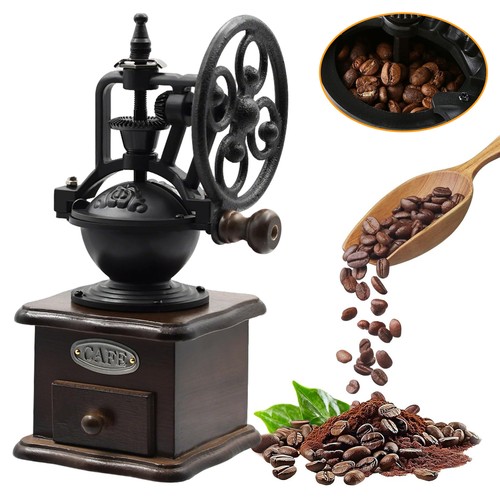 Manual coffee grinder wooden - grinder,