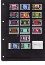 GUERNSEY 1969-1981 DETAILED COLLECTION 21 PAGES ALL UMM THIN PAPER/PERFS ETC