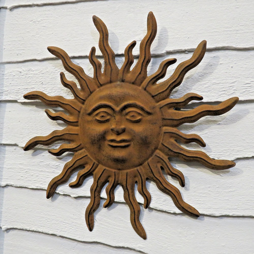 Metal sun wall - art,, &