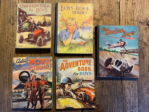 Vintage boys annuals - vintage,