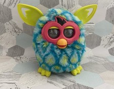 Furby Boom Interactive Electronic Pet - Hasbro 2012 - Green Blue - Working