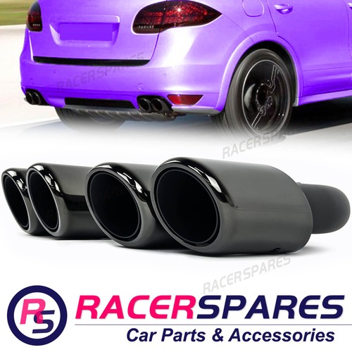 Chrome black exhaust tips for - chrome,