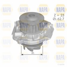 NAPA Water Pump for Alfa Romeo