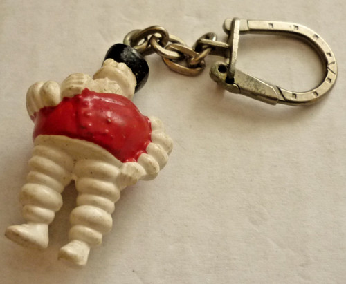 Vintage automobilia keyring - automobilia,