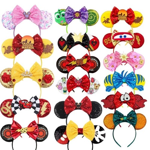 Mickey minnie sequin ear - mickey,