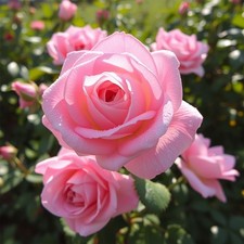 Mature english climbing - mature, rose