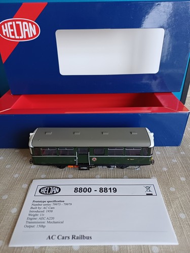 Heljan 88021 gauge cars - oo, ac