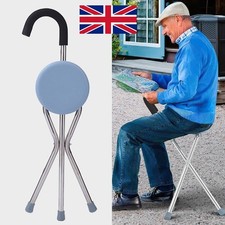 Folding Cane Seat Chair