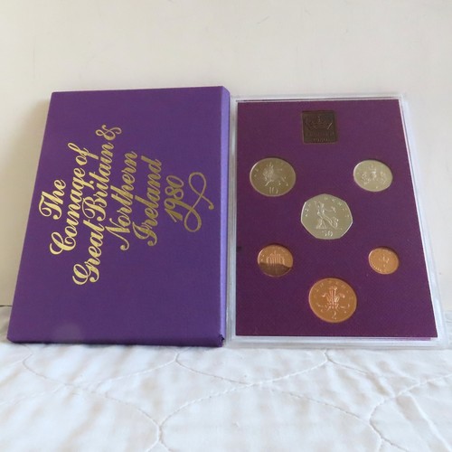 1980 royal mint coin proof - 1980,
