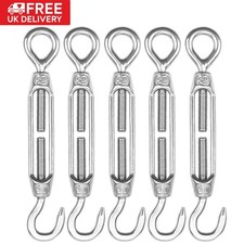 5x Stainless Steel Turnbuckle