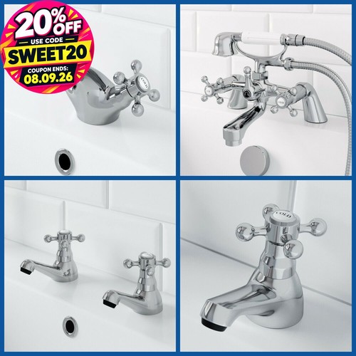 Traditional basin bath tap - traditional,