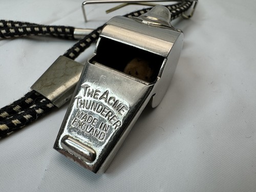 Vintage acme thunderer whistle - acme,