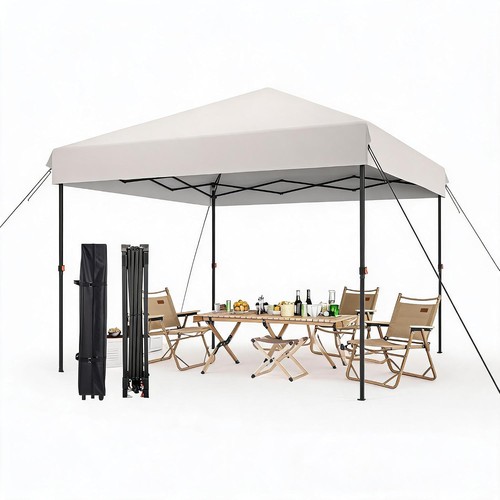 10x10 pop canopy tent - up,