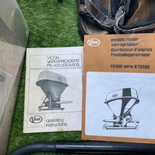 Vicon  PS 400/600 & B75200 spreader operating instructions & parts manuals