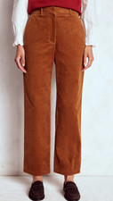 Brand new BODEN Canonbury Cord Trousers In Ginger - UK Sz 8 Regular RRP £99