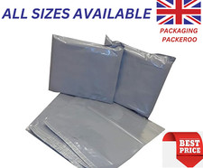 4x6, 4.5x7, 6.5x9, 9x12, 10x14, 12x16, 14x21, 17x24 Self-Seal Grey Mailing Bags