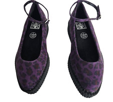 TUK women Purple Leopard