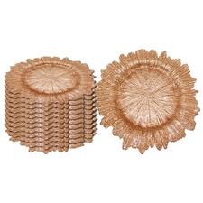 Glass Charger Plates 33cm
