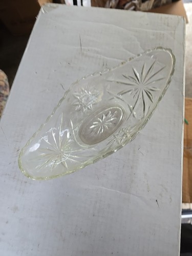 Anchor hocking glass dish cut - hocking,