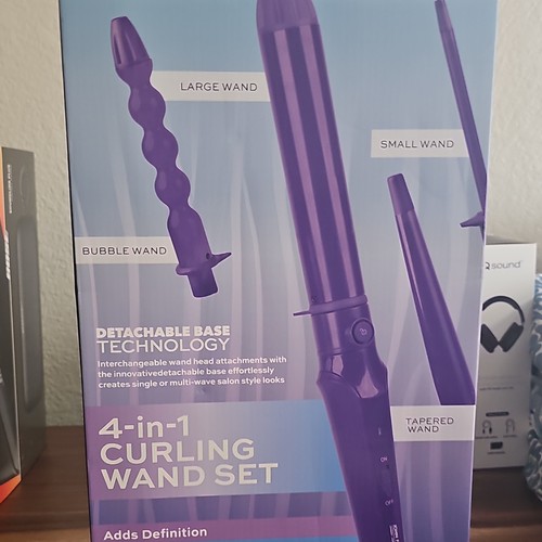 Curling wand set - 4-in-1,