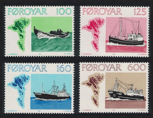 Faroe faroese fishing - faroe,