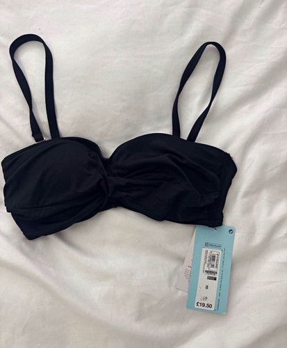 Women black bandeau - m&s, women’s