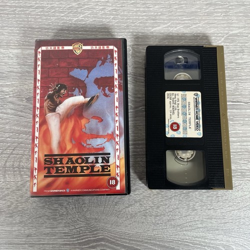 Vhs shaolin temple shaw - temple,