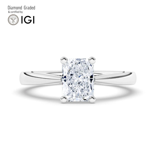 Radiant diamond engagement - radiant,