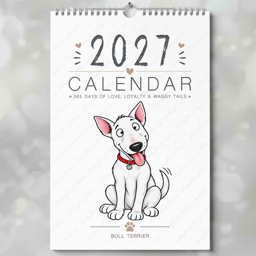 English bull terrier 2027 a4 - bull,