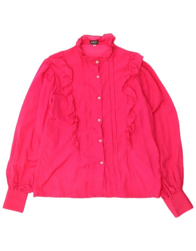 Vintage womens ruffle front - vintage,